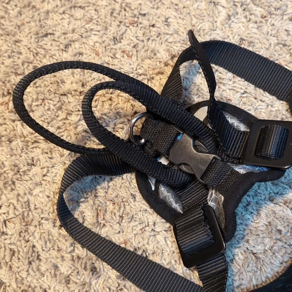 Top Paw® Mesh Comfort Dog Harness Reflective Gray SZ Large - Picture 9 of 9